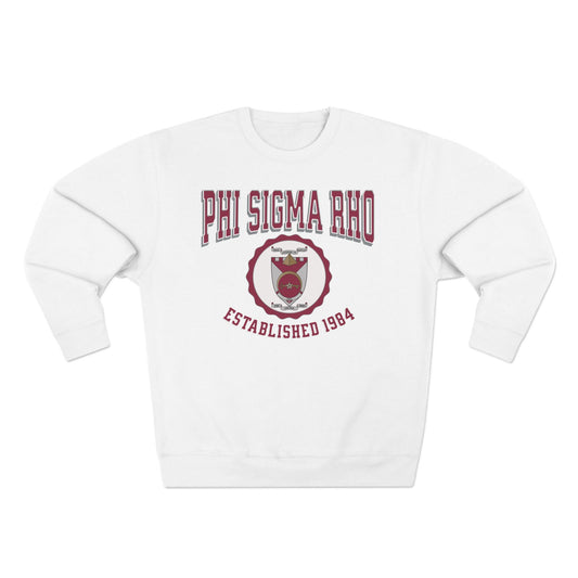 Phi Sigma Rho Crest Sweatshirt - Ivy Society