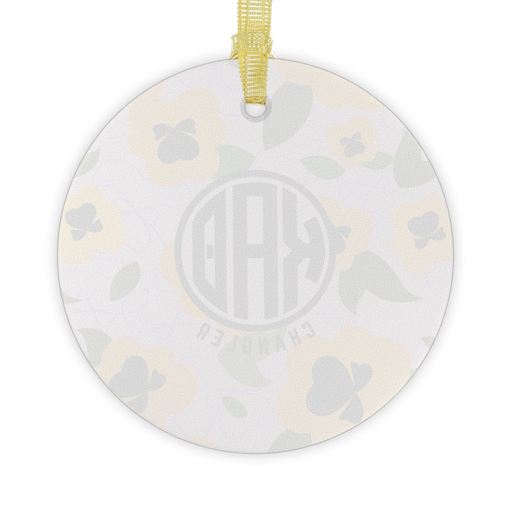 Kappa Alpha Theta Personalized Flower Ornament - Ivy Society
