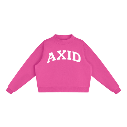 Alpha Xi Delta Mock Neck Sweatshirt