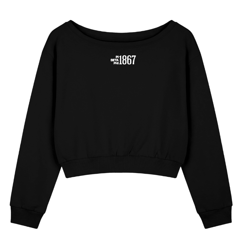 Pi Beta Phi 1867 Off The Shoulder Sweatshirt