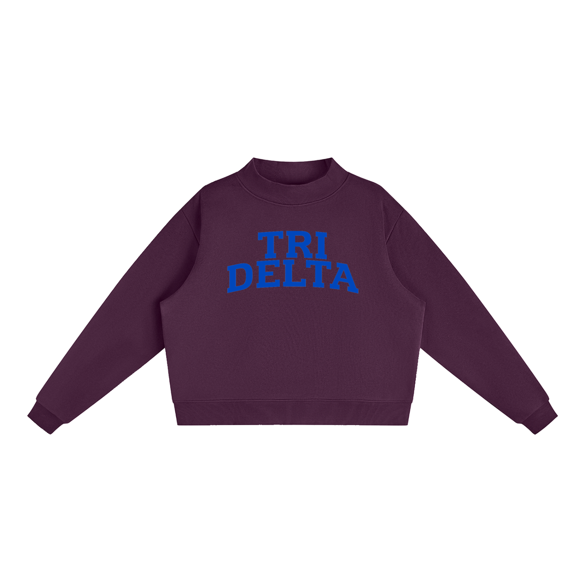 Tri Delta Mock Neck
