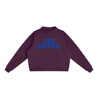 Tri Delta Mock Neck