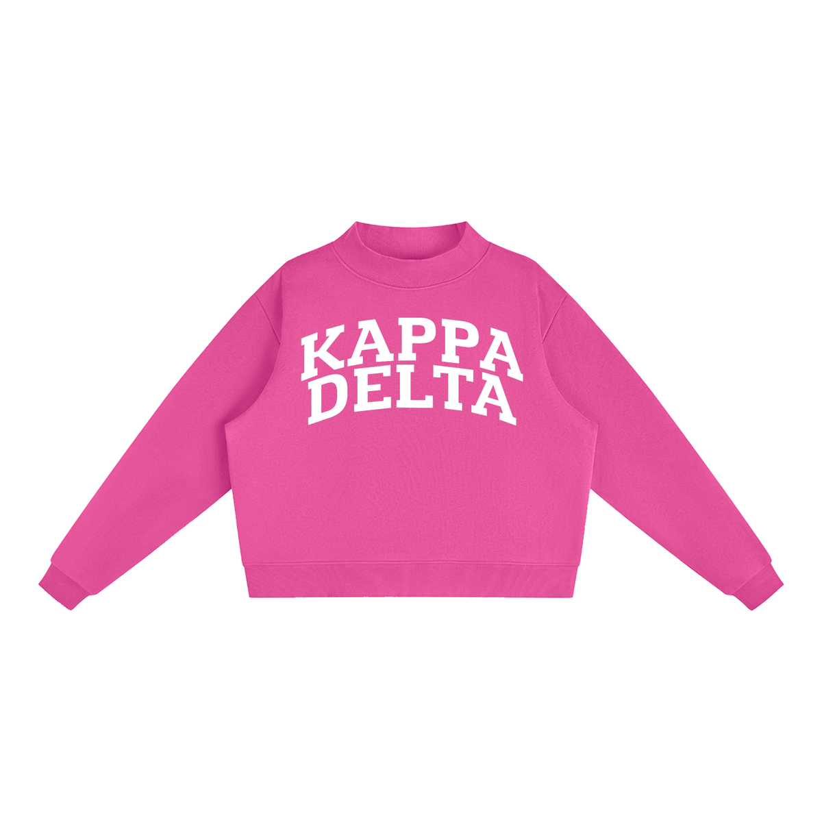 Kappa Delta Mock Neck Sweatshirt