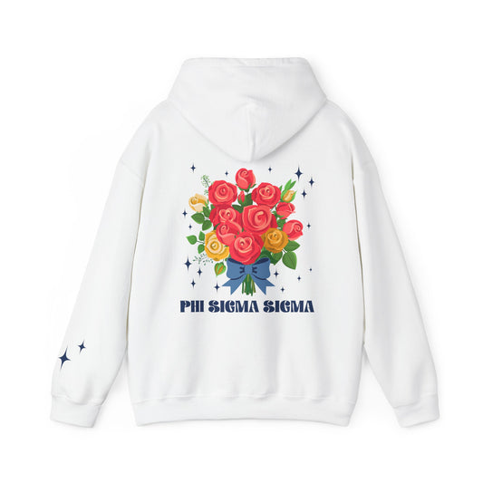 Phi Sigma Sigma Bouquet Hoodie - Ivy Society