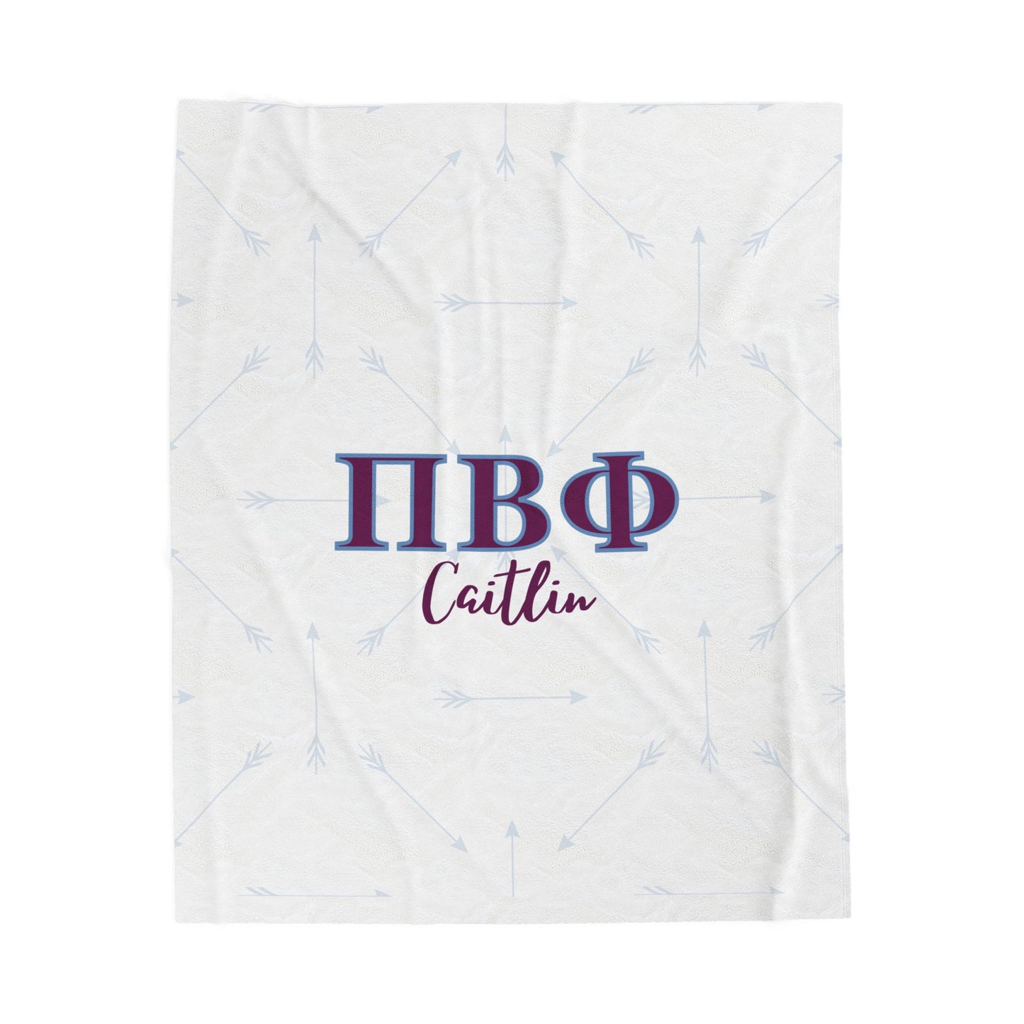 Pi Beta Phi, pi phi merchandise, sorority blanket, personalized blanket, pi beta phi gift