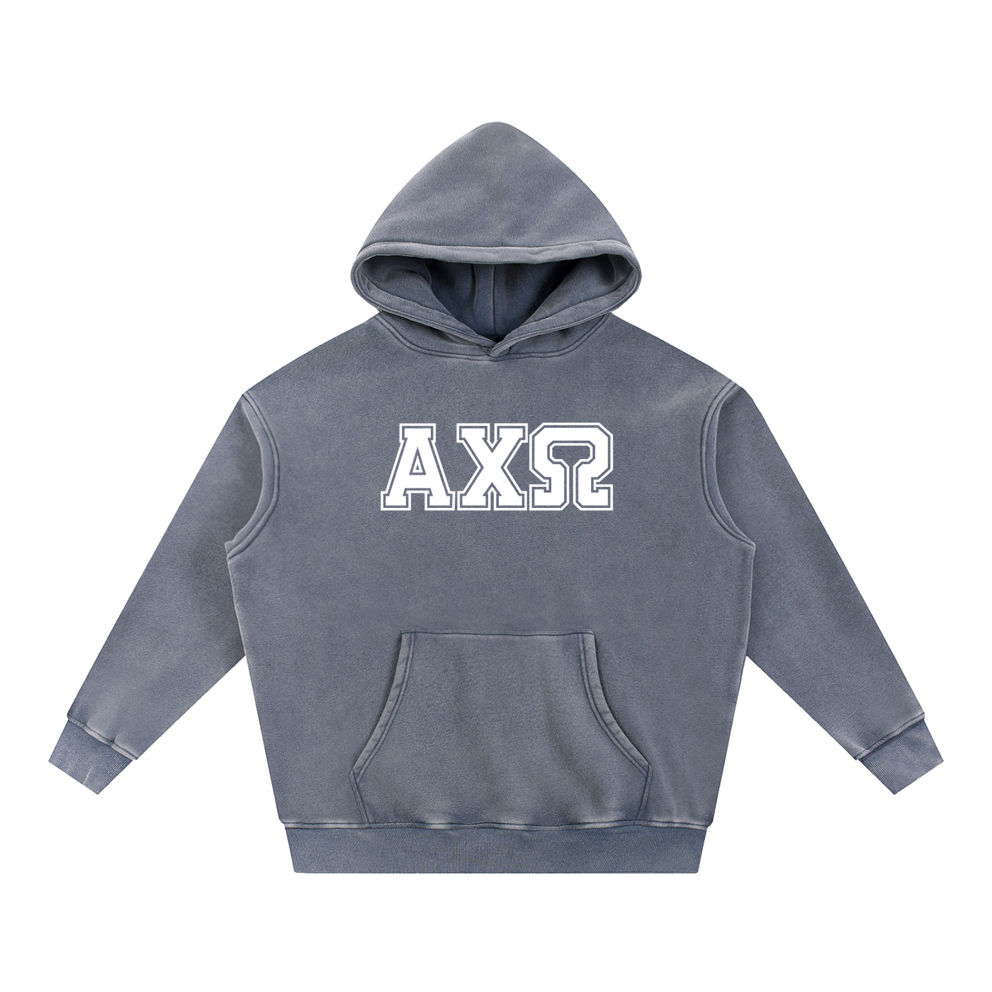 Alpha Chi Omega Letters Hoodie