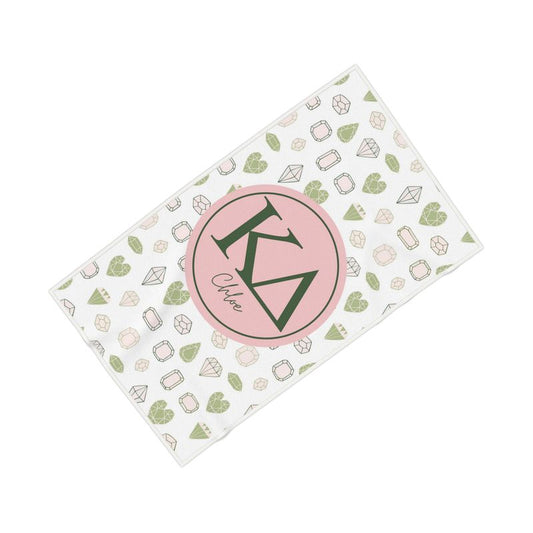 Kappa Delta Personalized Gem Beach Towel - Ivy Society