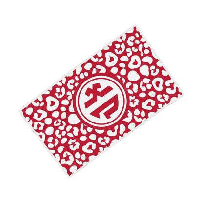 Chi Omega Leopard Beach Towel - Ivy Society