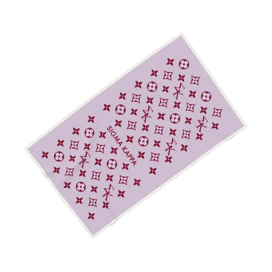 Sigma Kappa Print Beach Towel - Ivy Society