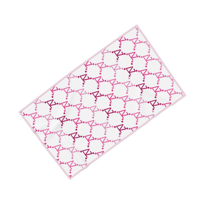 Delta Zeta Pink Print Beach Towel - Ivy Society
