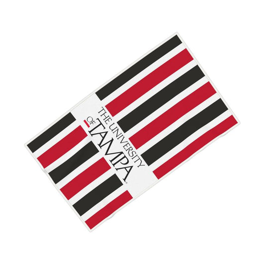 University of Tampa Striped Beach Towel