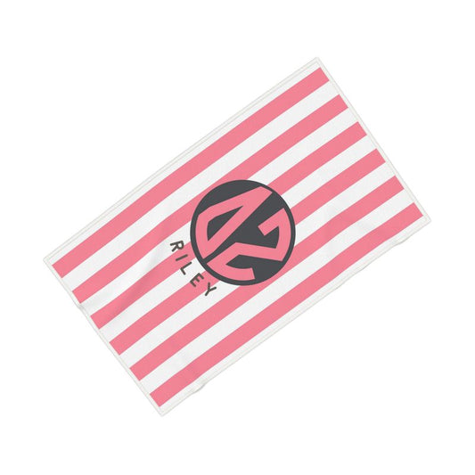 Delta Zeta Personalized Cabana Stripe Beach Towel - Ivy Society