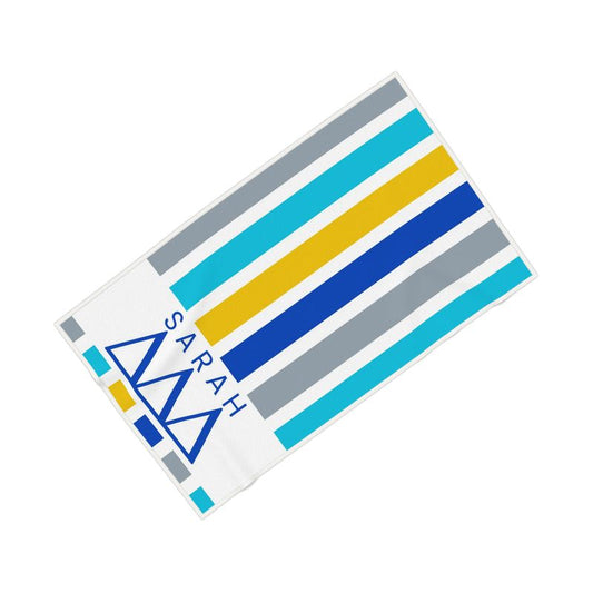 Tri Delta Personalized Beach Towel - Ivy Society