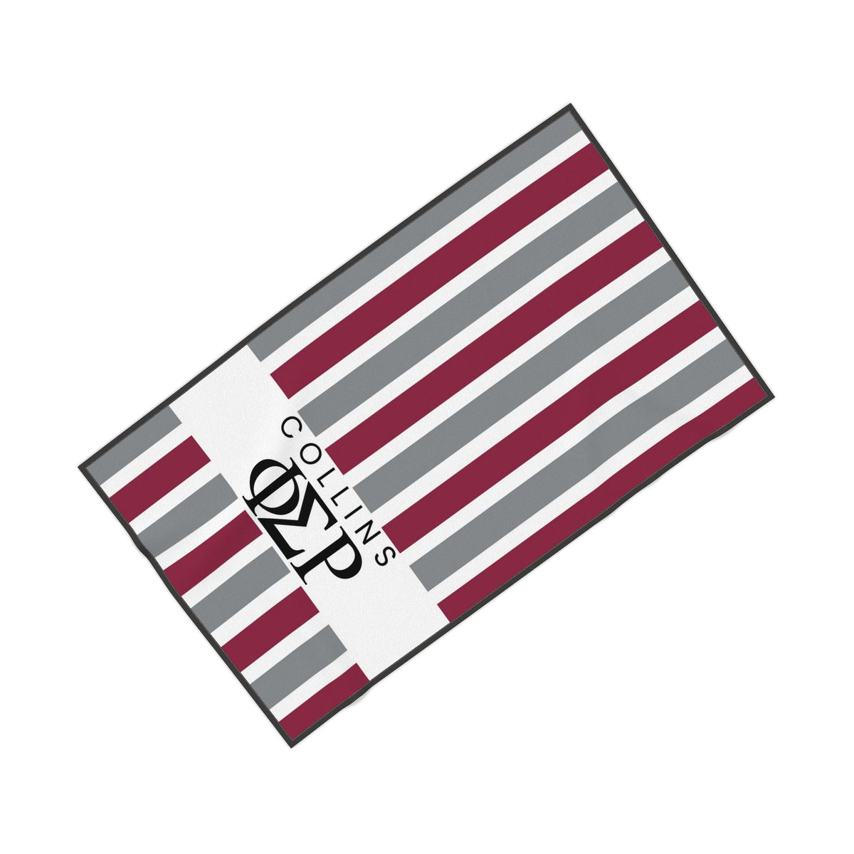 Phi Sigma Rho Personalized Stripe Beach Towel