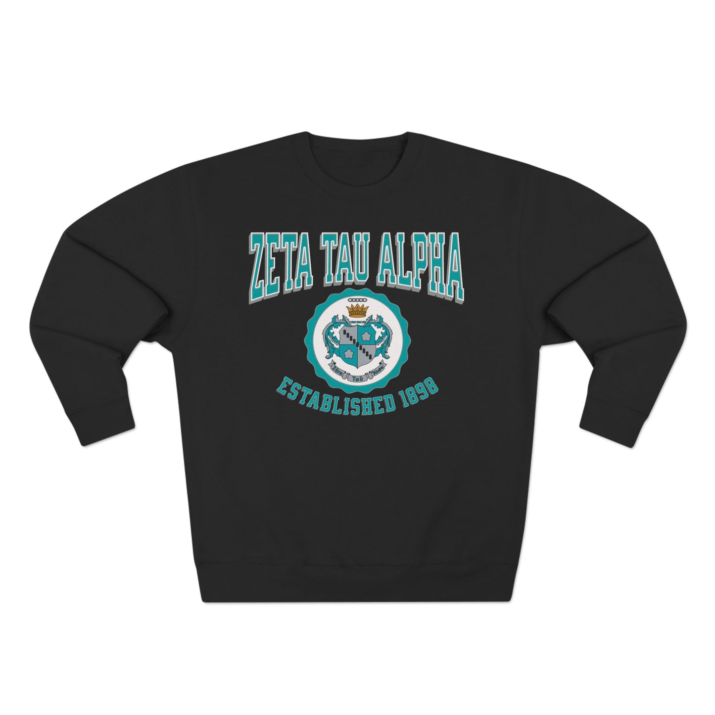 Zeta Tau Alpha Crest Sweatshirt
