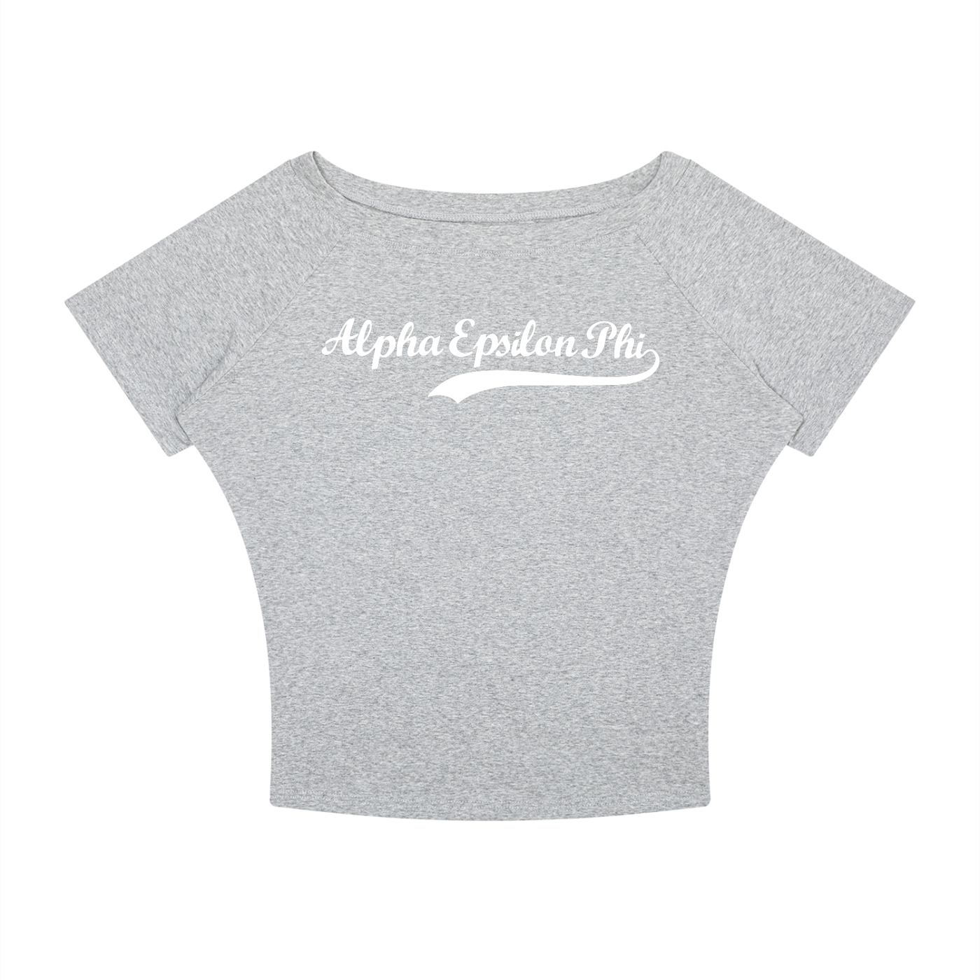Alpha Epsilon Phi Off the Shoulder Tee