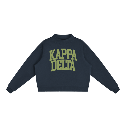 Kappa Delta Big Mock Neck