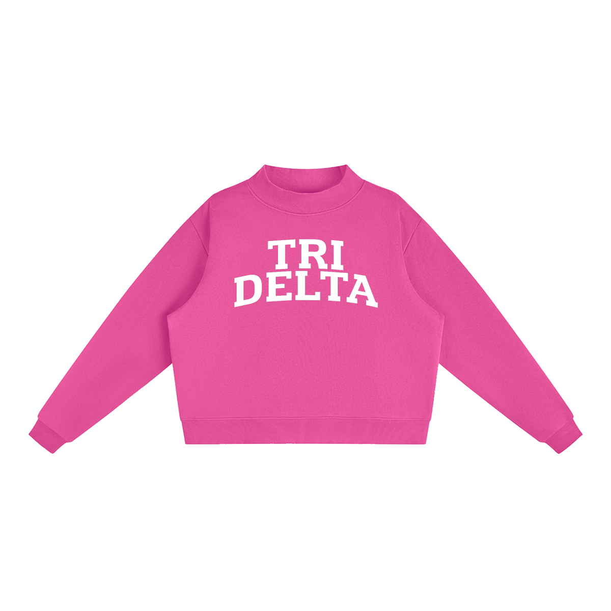 Tri Delta Mock Neck