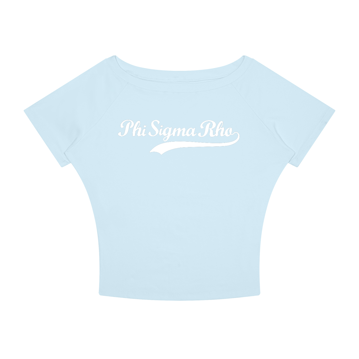 Phi Sigma Rho Off the Shoulder Tee