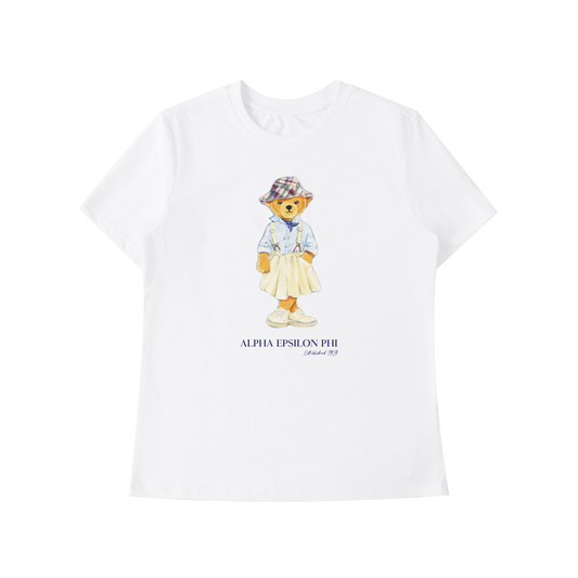 Alpha Epsilon Phi Bear T Shirt
