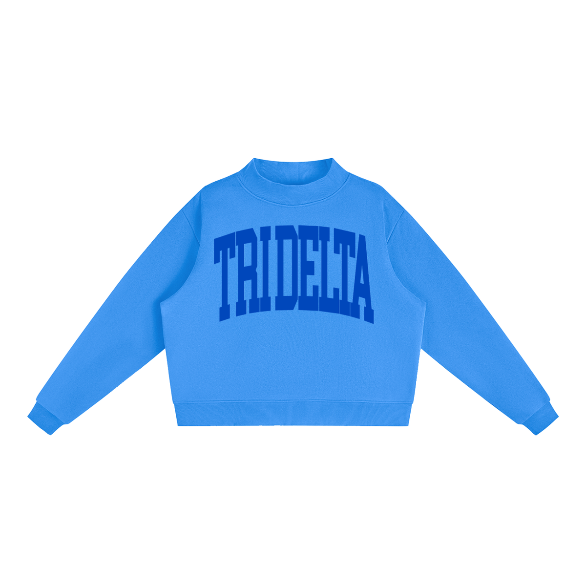 Tri Delta Big Mock Neck Sweatshirt