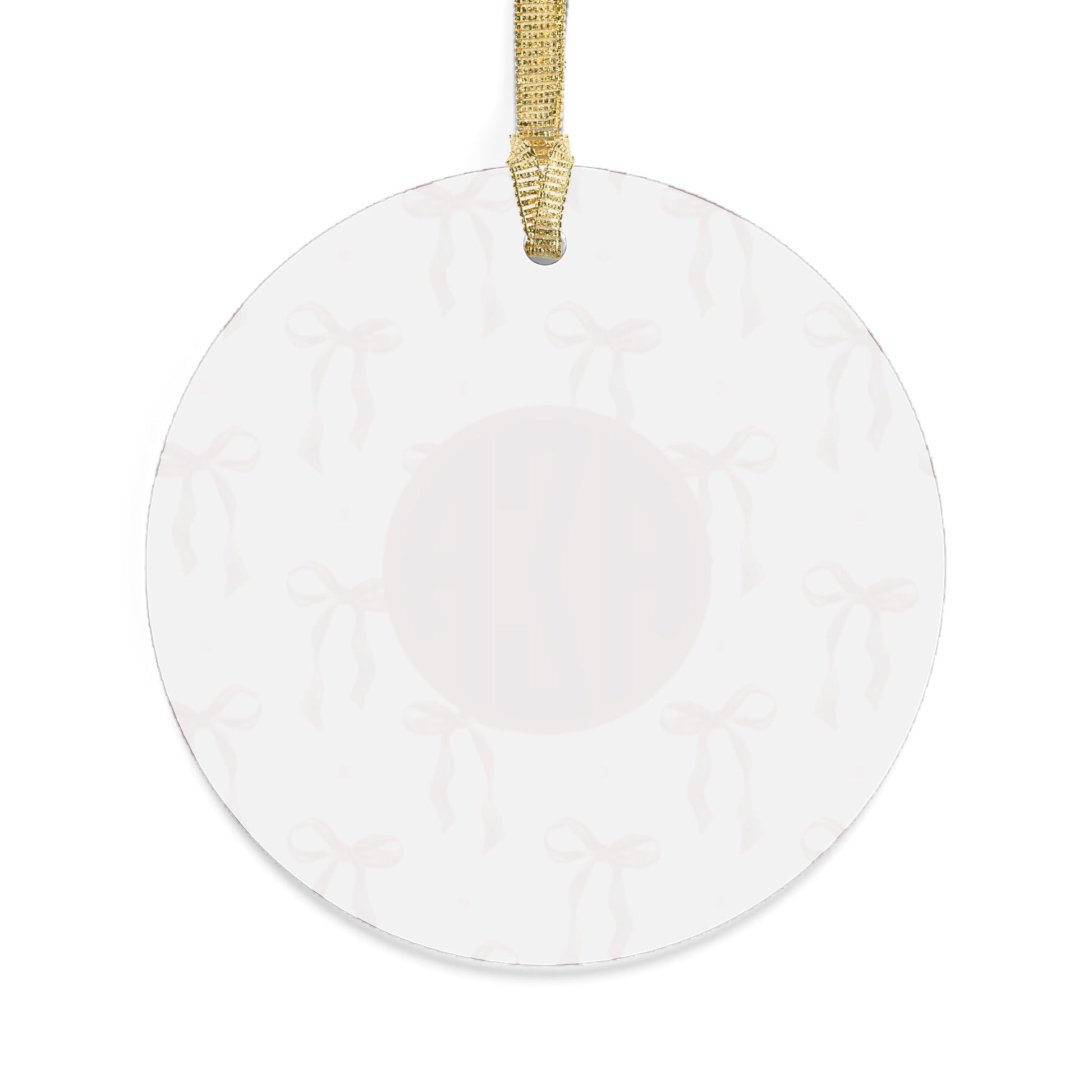 Alpha Sigma Alpha Acrylic Bow Ornament - Ivy Society