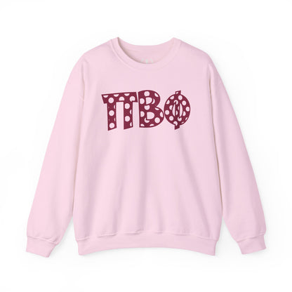 Pi Beta Phi Dot Letter Sweatshirt - Ivy Society