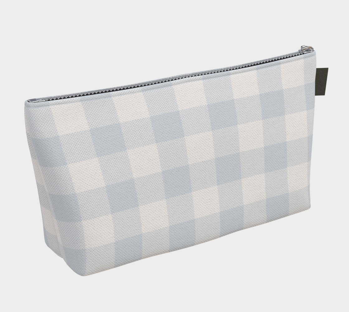 Pi Beta Phi Personalized Plaid Makeup Bag