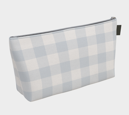 Pi Beta Phi Personalized Plaid Makeup Bag