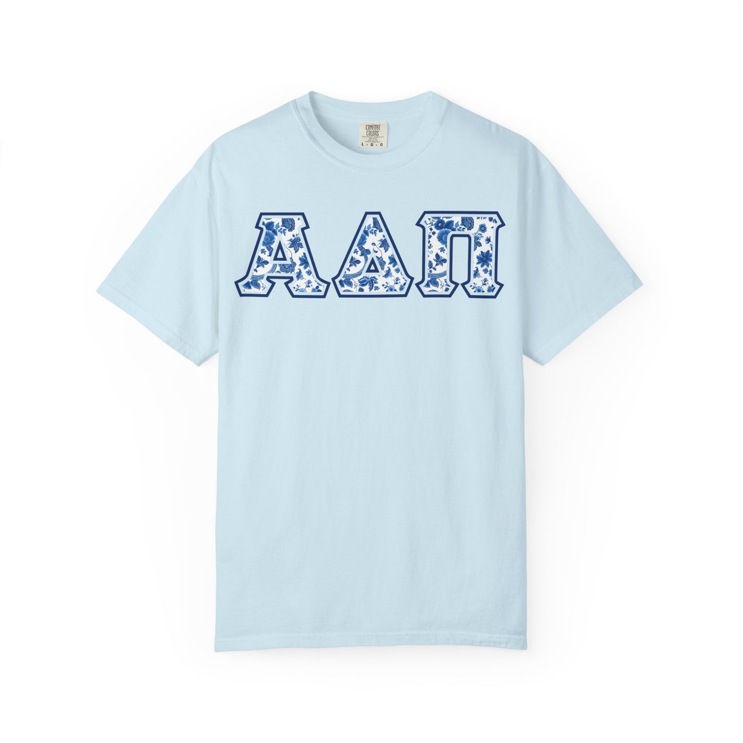 Alpha Delta Pi Blue Willow T Shirt - Ivy Society
