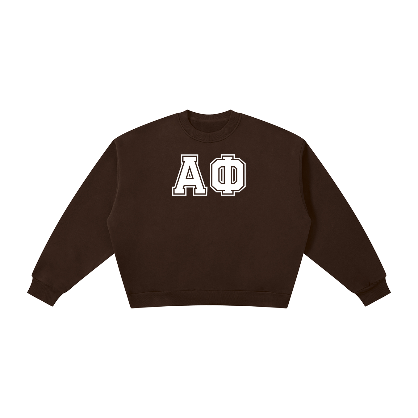 Alpha Phi Letters Sweatshirt