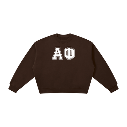 Alpha Phi Letters Sweatshirt