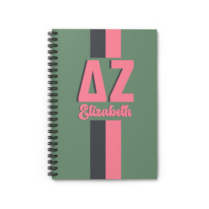 Delta Zeta Personalized Notebook