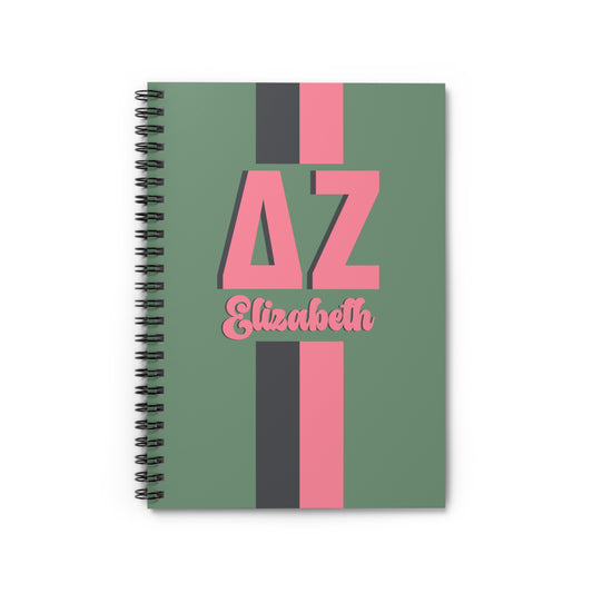 Delta Zeta Personalized Notebook