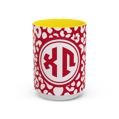 Chi Omega Leopard Coffee Mug - Ivy Society