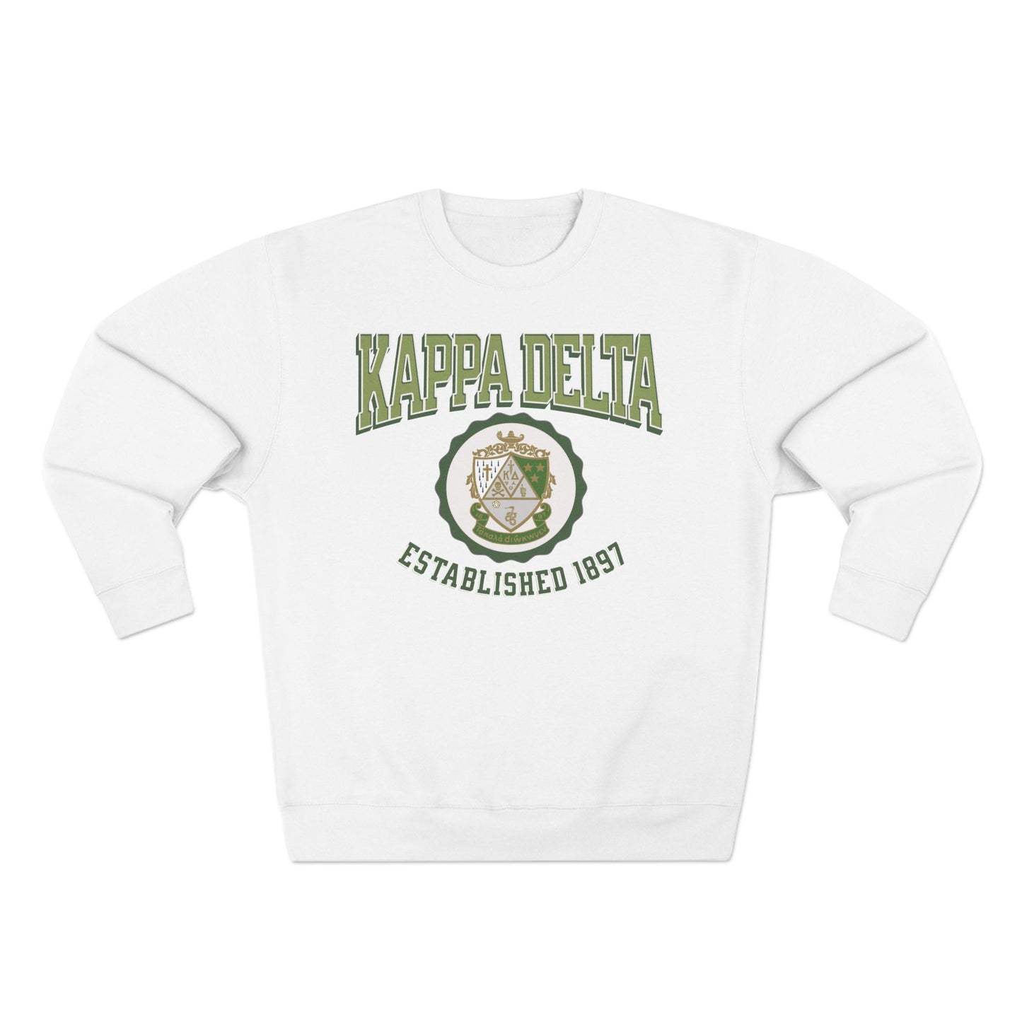 Kappa Delta Crest Sweatshirt - Ivy Society
