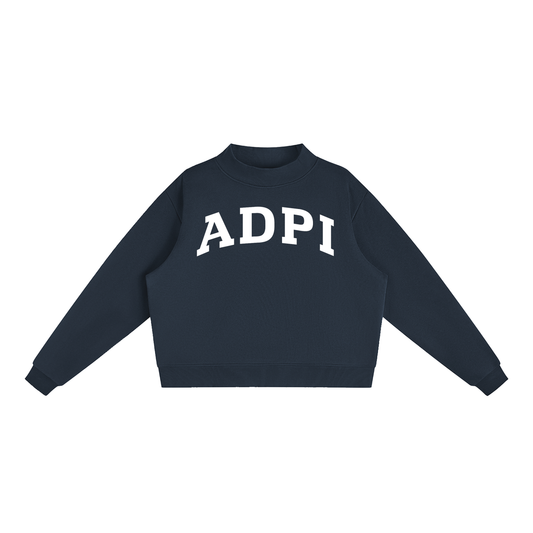 Alpha Delta Pi Mock Neck Sweatshirt