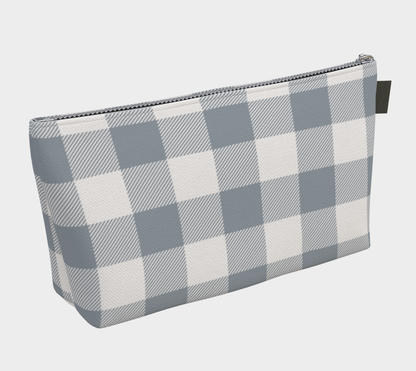 Tri Delta Personalized Gingham Makeup Bag