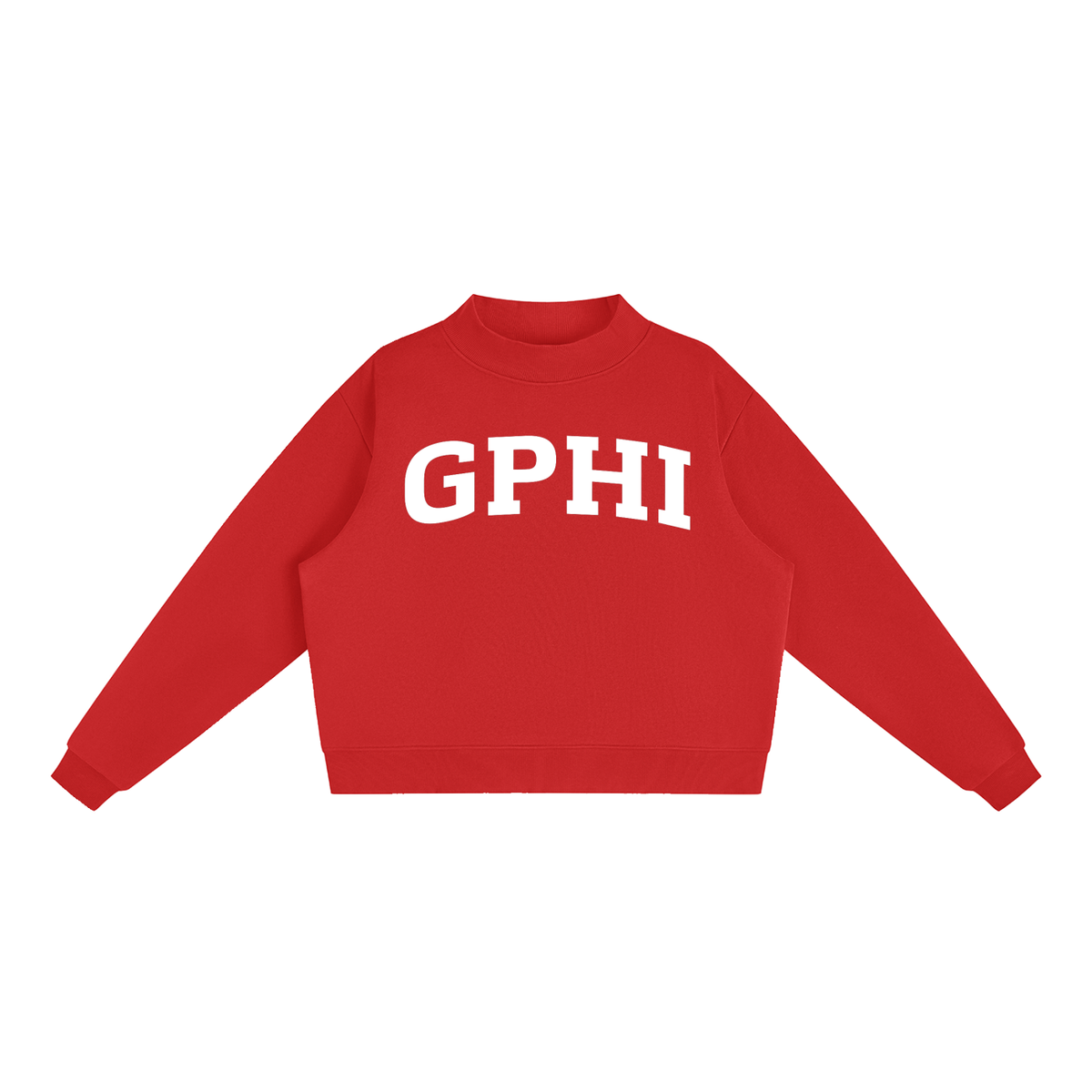 Gamma Phi Beta Mock Neck Sweatshirt