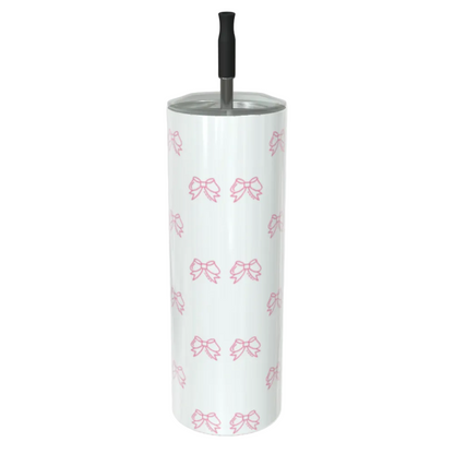 Alpha Omicron Pi Monogram Skinny Tumbler - Ivy Society
