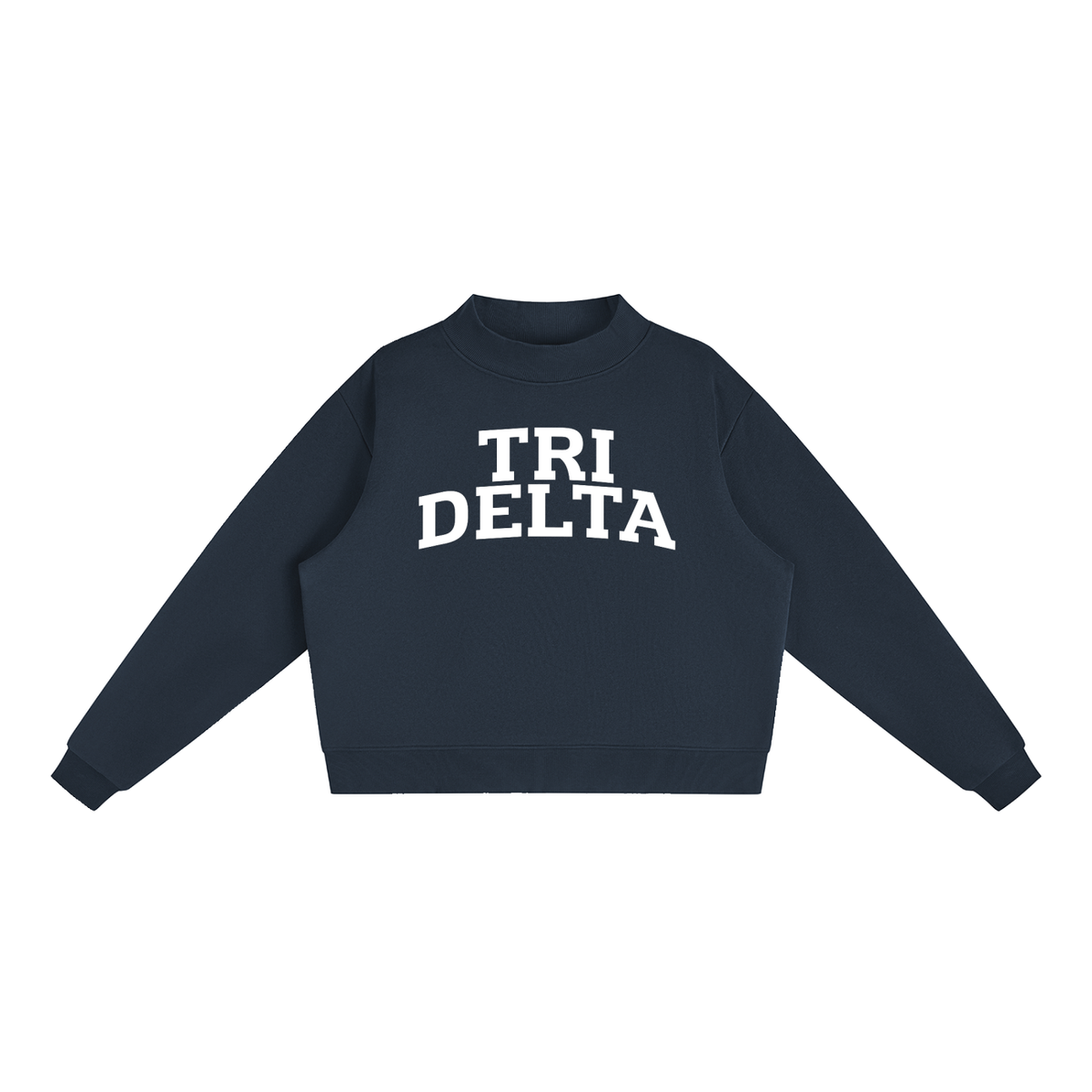 Tri Delta Mock Neck