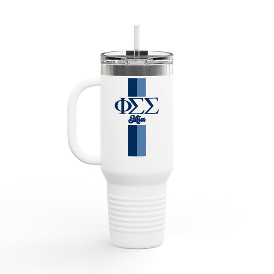 Phi Sigma Sigma Personalized 40oz Tumbler