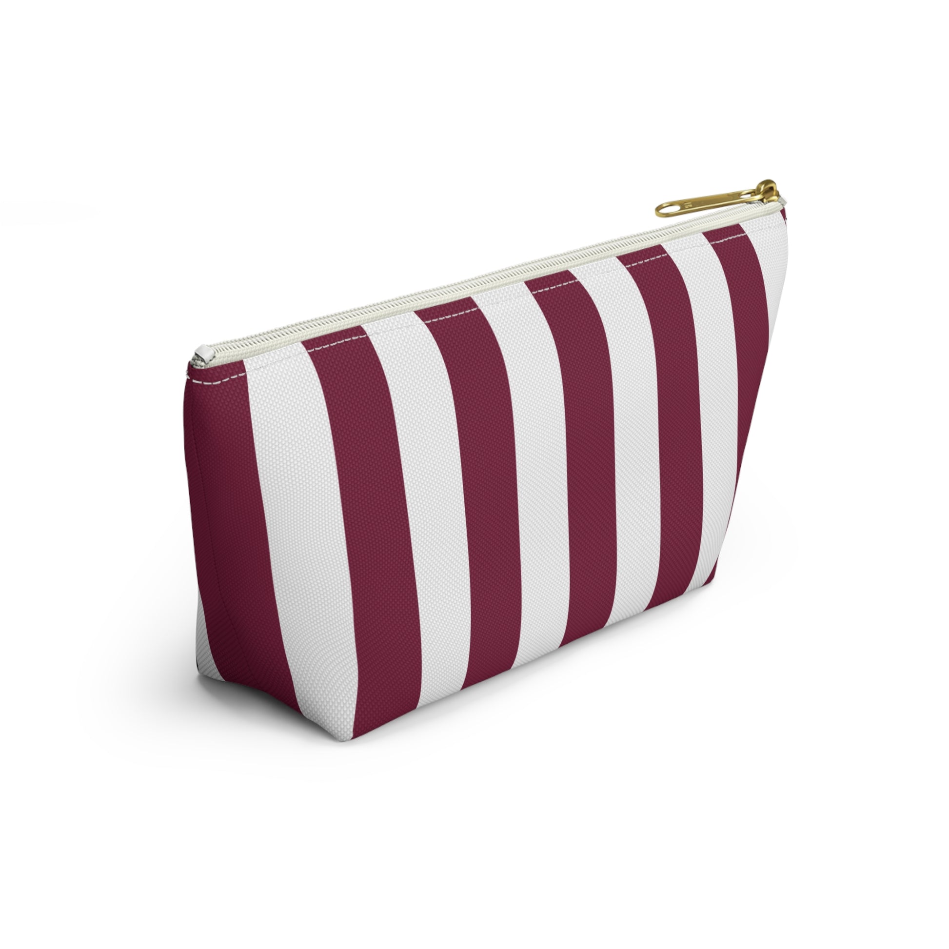 Alpha Phi Personalized Stripe Makeup Bag - Ivy Society