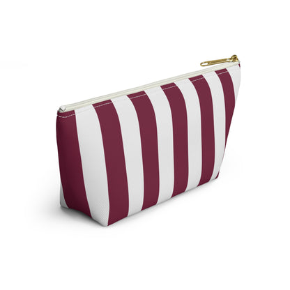 Alpha Phi Personalized Stripe Makeup Bag - Ivy Society