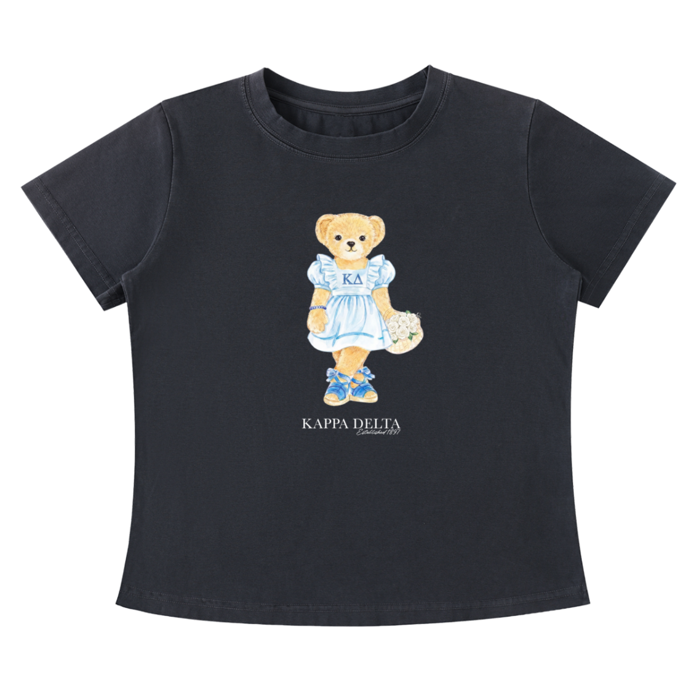 Kappa Delta Flower Bear T Shirt