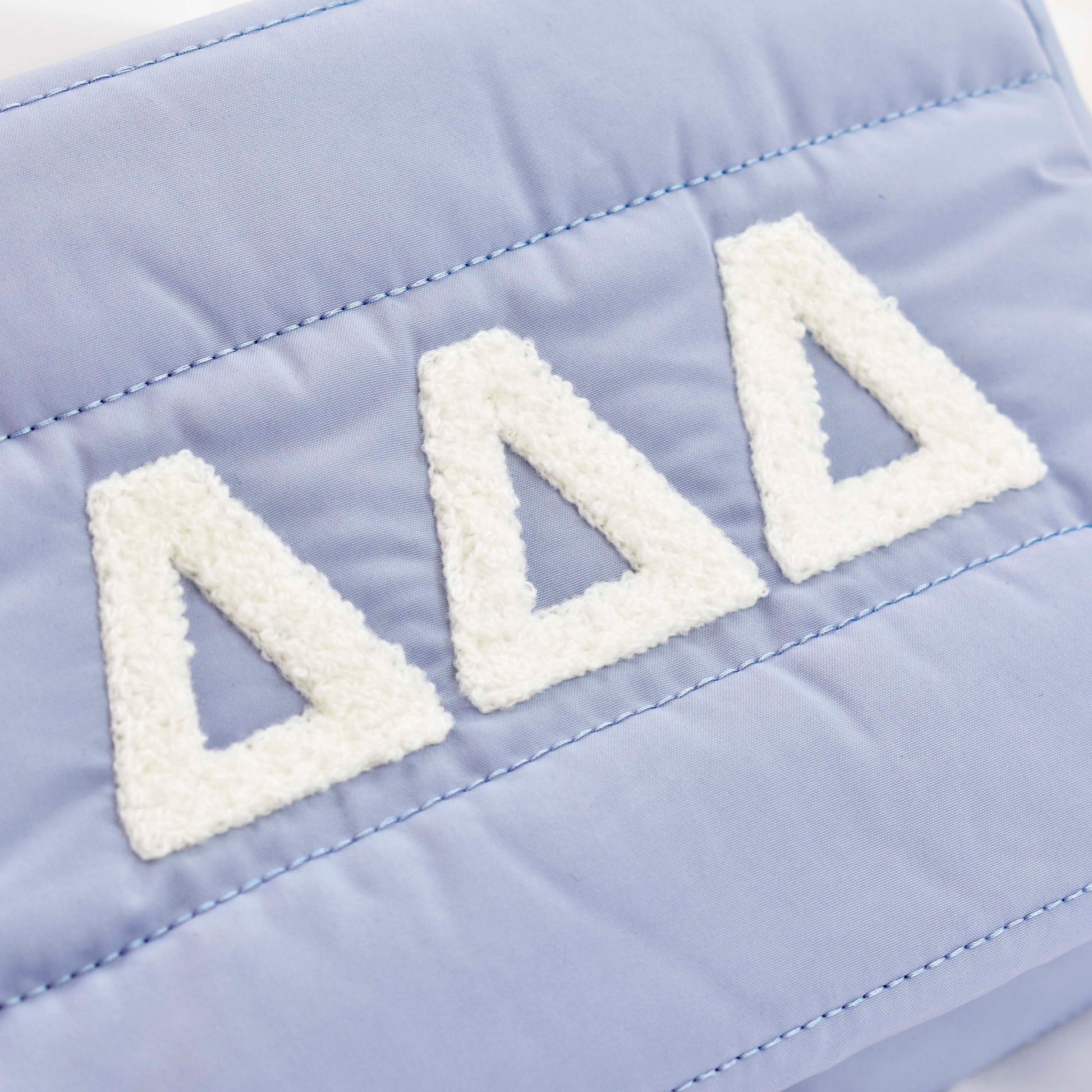 Tri Delta Puffer Makeup Bag - Ivy Society