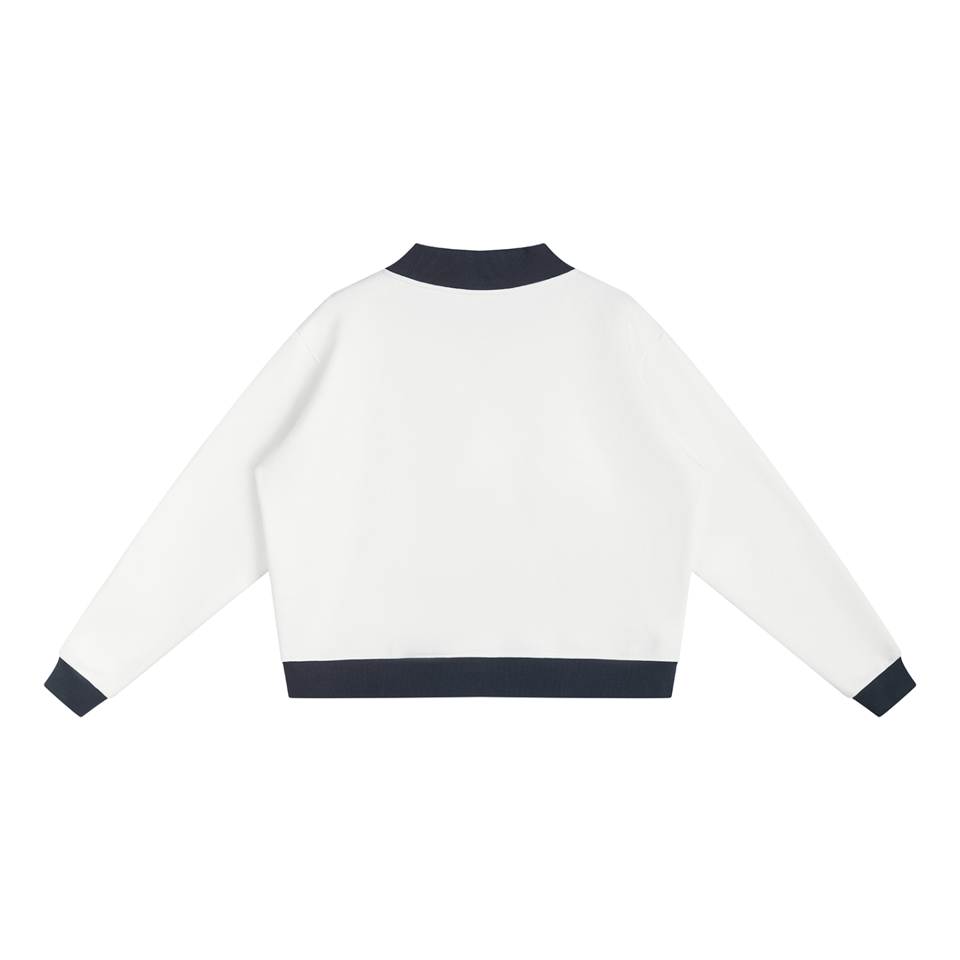 Sigma Delta Tau Two Tone Mock Neck Sweatshirt