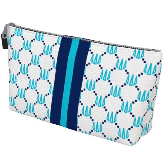 Tri Delta Print Makeup Bag