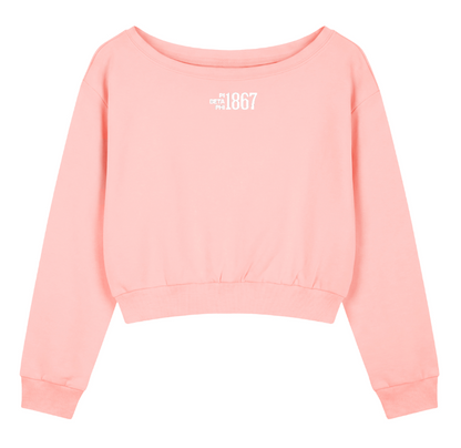 Pi Beta Phi 1867 Off The Shoulder Sweatshirt