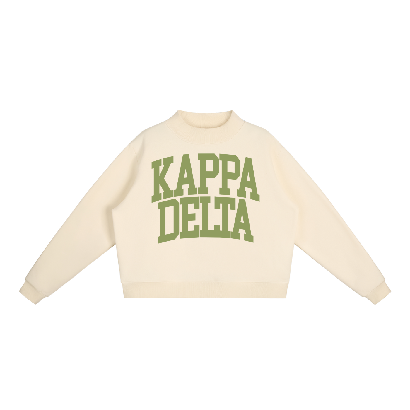 Kappa Delta Big Mock Neck Sweatshirt - Ivy Society